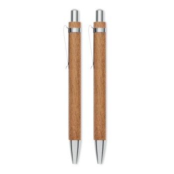 JAKARTA SET - Set penna e matita in legno - Gadget.it - 