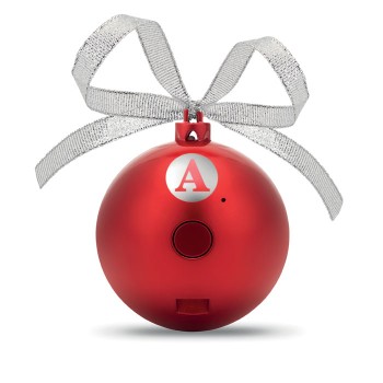 Palla di Natale Speaker in ABS - JINGLE BALL - Gadget.it - 