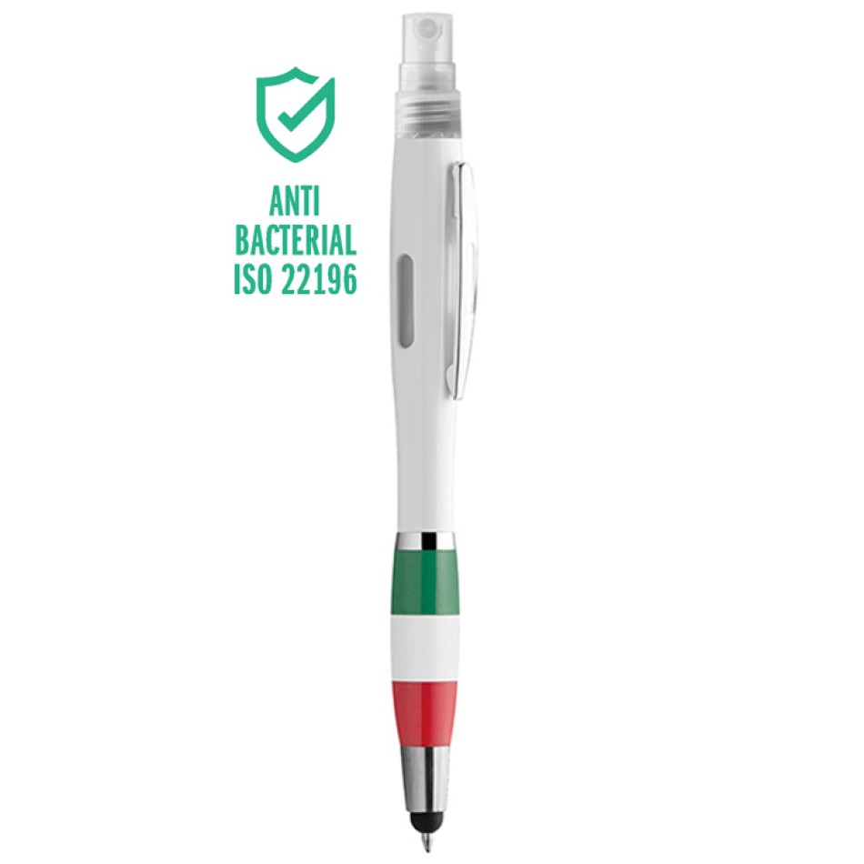 Penna antibatterica refill nero - JUKE SPRAY - Gadget.it - 