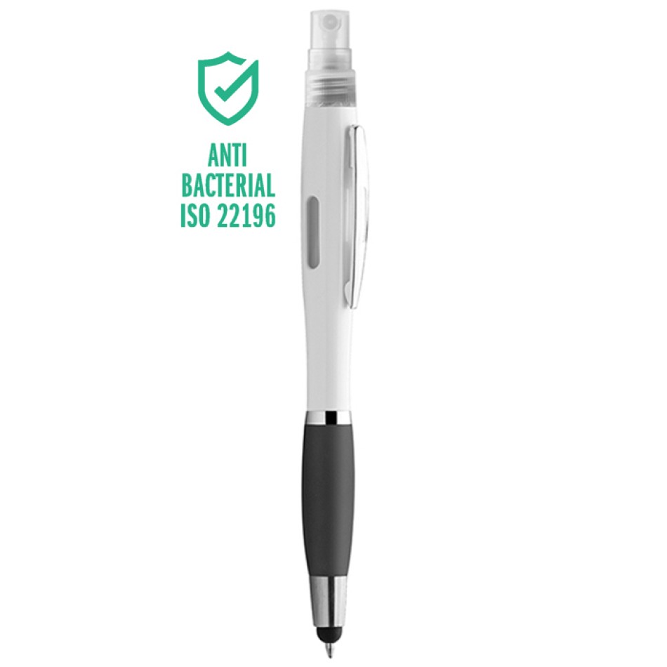 Penna antibatterica refill nero - JUKE SPRAY - Gadget.it - 