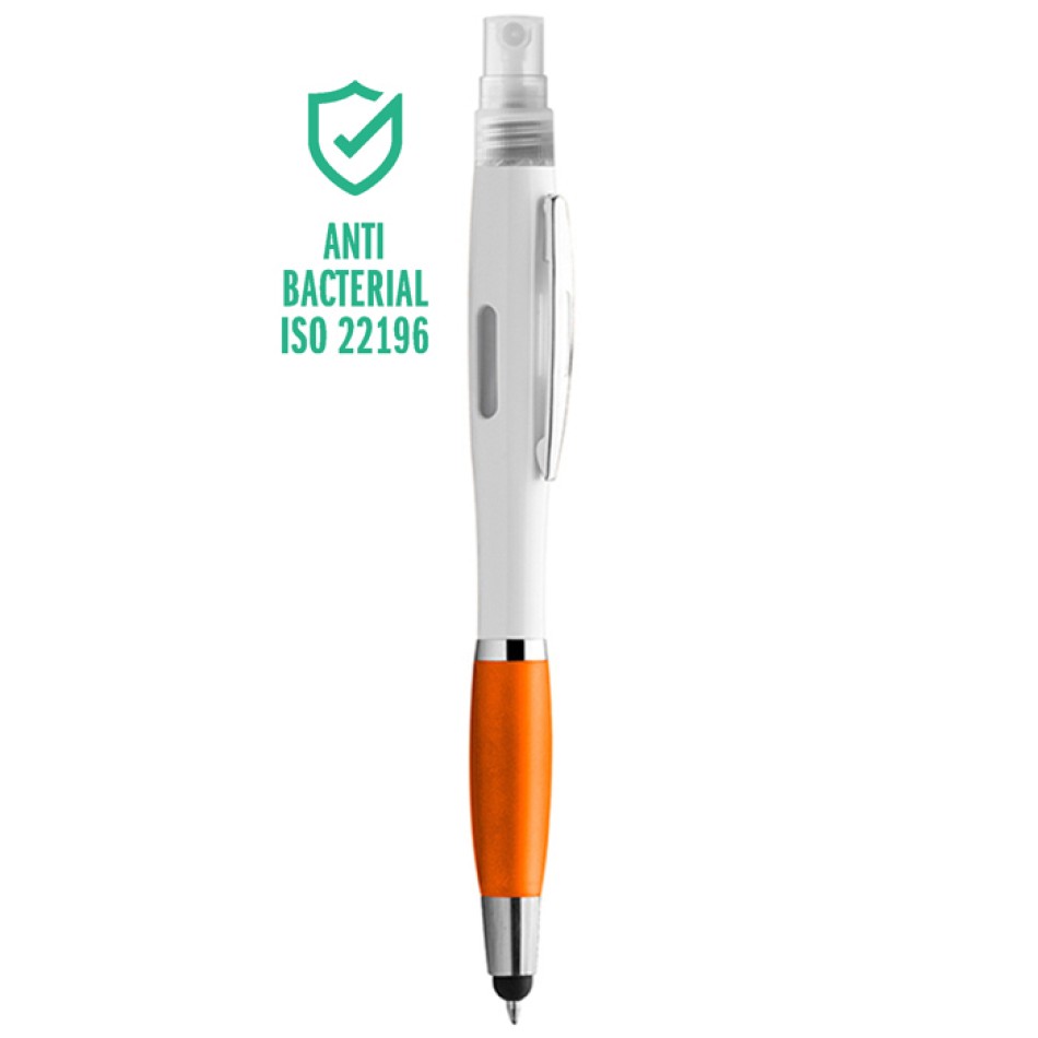 Penna antibatterica refill nero - JUKE SPRAY - Gadget.it - 