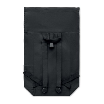 Zaino roll-top in cotone riciclato - KAMET  - Gadget.it - 