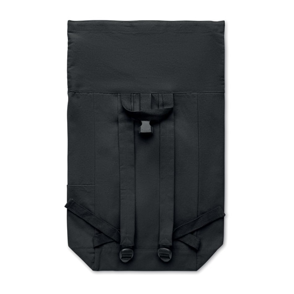 Zaino roll-top in cotone riciclato - KAMET  - Gadget.it - 