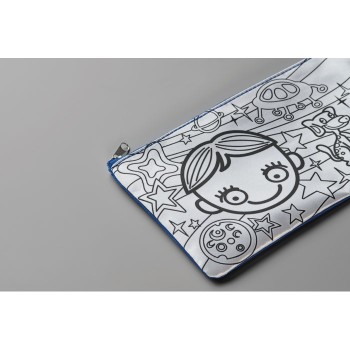 Astuccio da colorare con pennarelli - KIDDO - Gadget.it - 
