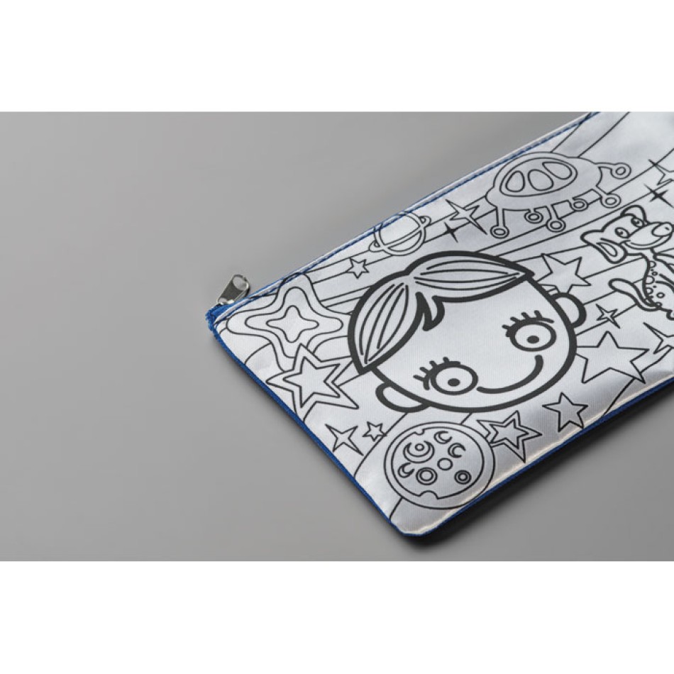Astuccio da colorare con pennarelli - KIDDO - Gadget.it - 