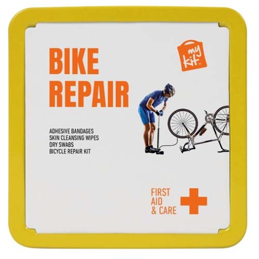 Kit per la riparazione delle biciclette in scatola di latta MyKit - Gadget.it - 