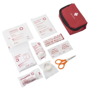 Kit Primo Soccorso, custodia in poliestere 600 D Tiffany - Gadget.it - 