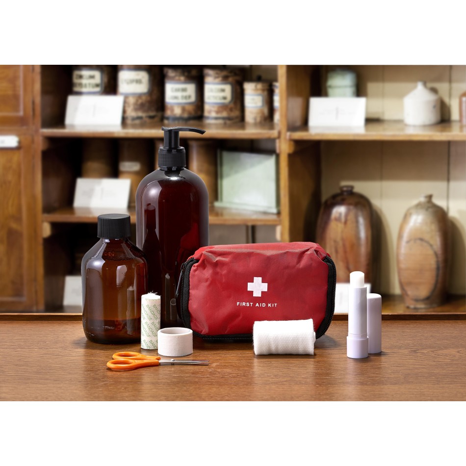 Kit Primo Soccorso, custodia in poliestere 600 D Tiffany - Gadget.it - 