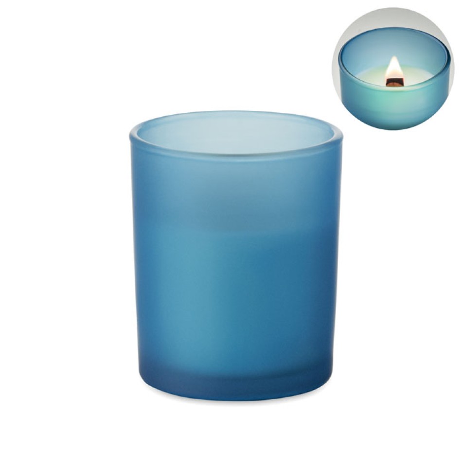 KIVAS WOOD - Candela in cera vegetale 80 gr - Gadget.it - 