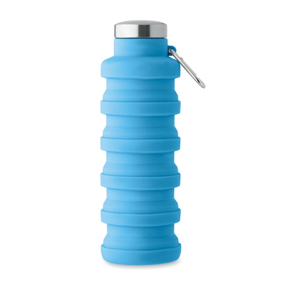 Bottiglia pieghevole 500ml in silicone - KOLAPSI  - Gadget.it - 