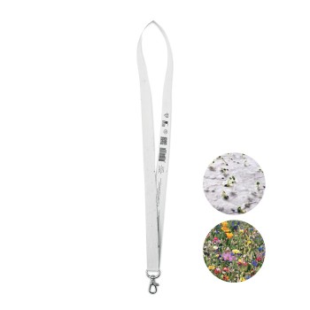 Lanyard in carta con gancio - LANSEE - Gadget.it - 