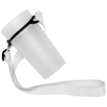Lanyard per sublimazione in RPET con braccialetto in silicone Lior - Gadget.it - 