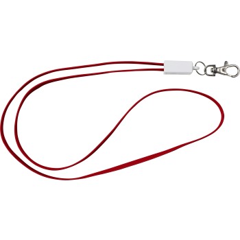 Lanyard TPE per la ricarica, in PVC Marguerite - Gadget.it - 