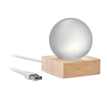 LIGHT - Palla di vetro a LED - Gadget.it - 