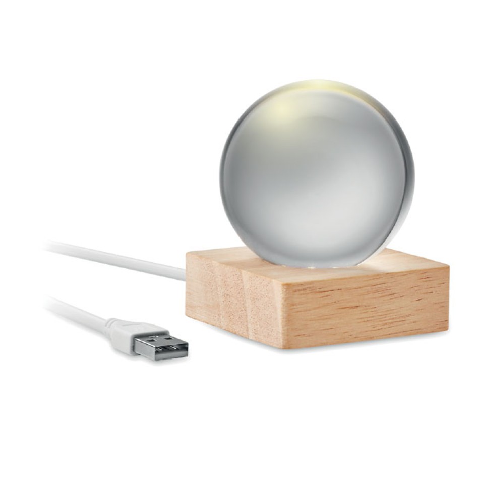 LIGHT - Palla di vetro a LED - Gadget.it - 