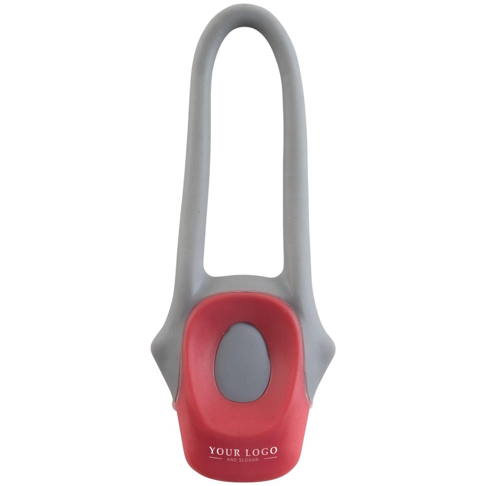 Luce di sicurezza da bicicletta in plastica e silicone Abigail - Gadget.it - 