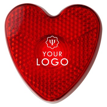 Luce di Sicurezza Catarifrangente a Cuore - Gadget.it - 