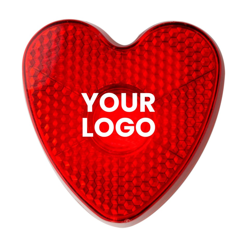 Luce di Sicurezza Catarifrangente a Cuore - Gadget.it - 