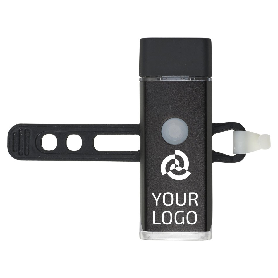 Luce per bicicletta con led COB, in ABS Ethan - Gadget.it - 