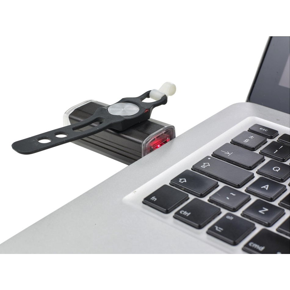 Luce per bicicletta con led COB, in ABS Ethan - Gadget.it - 