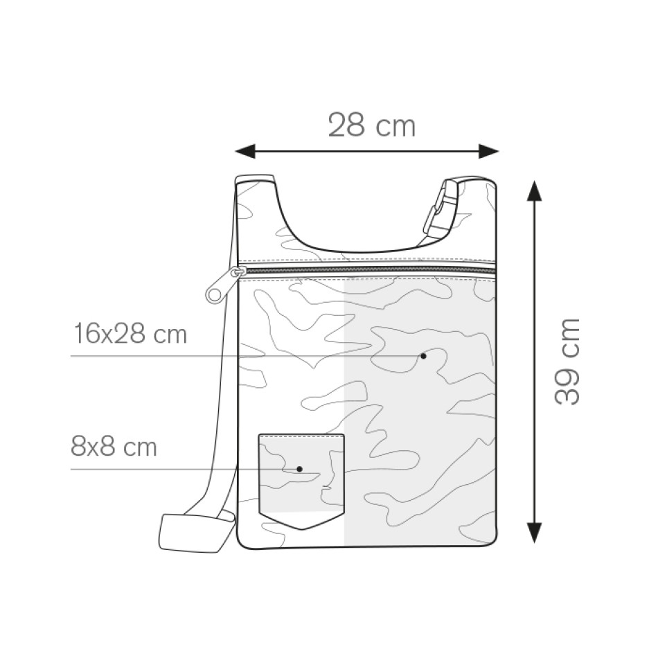 Borsa a tracolla in canvas - M-JEANY - Gadget.it - 