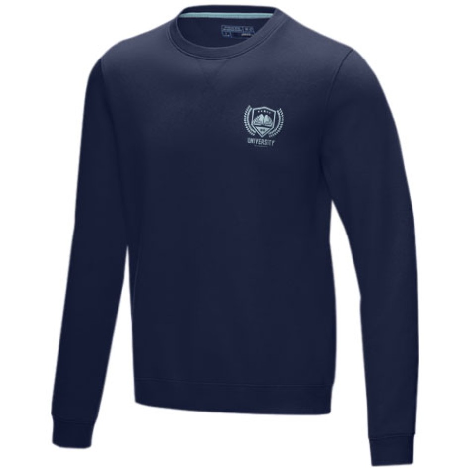 Maglione a girocollo Jasper da uomo in tessuto organico riciclato - Gadget.it - 