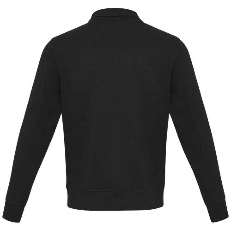 Maglione con cerniera a un quarto in tessuto riciclato unisex Aware™ Tin  - Gadget.it - 