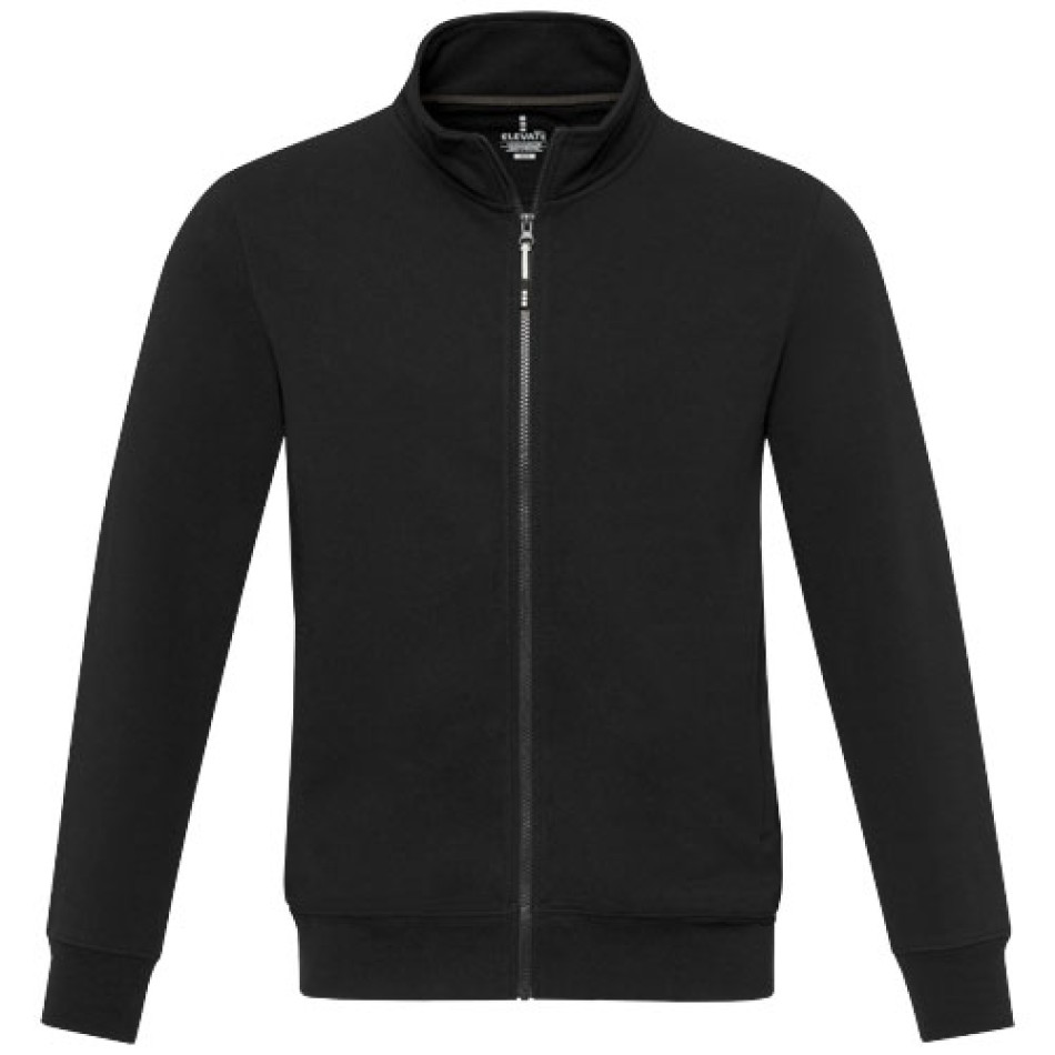 Maglione unisex in tessuto riciclato a cerniera intera Galena Aware™ - Gadget.it - 