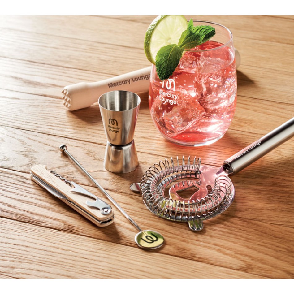 MAI TAI - Kit da 5 pezzi per cocktail - Gadget.it - 