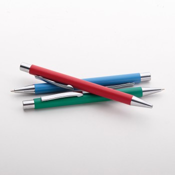 Penna in metallo refill nero - MAJESTIC - Gadget.it - 