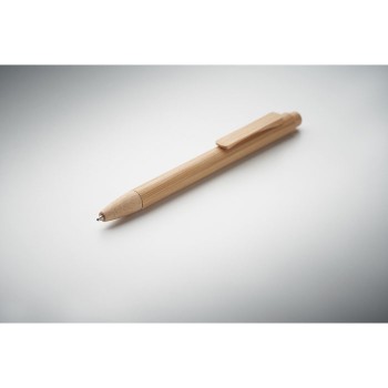 Penna in bamboo refill blu - MAMBO - Gadget.it - 