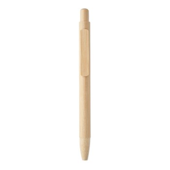 Penna in bamboo refill blu - MAMBO - Gadget.it - 