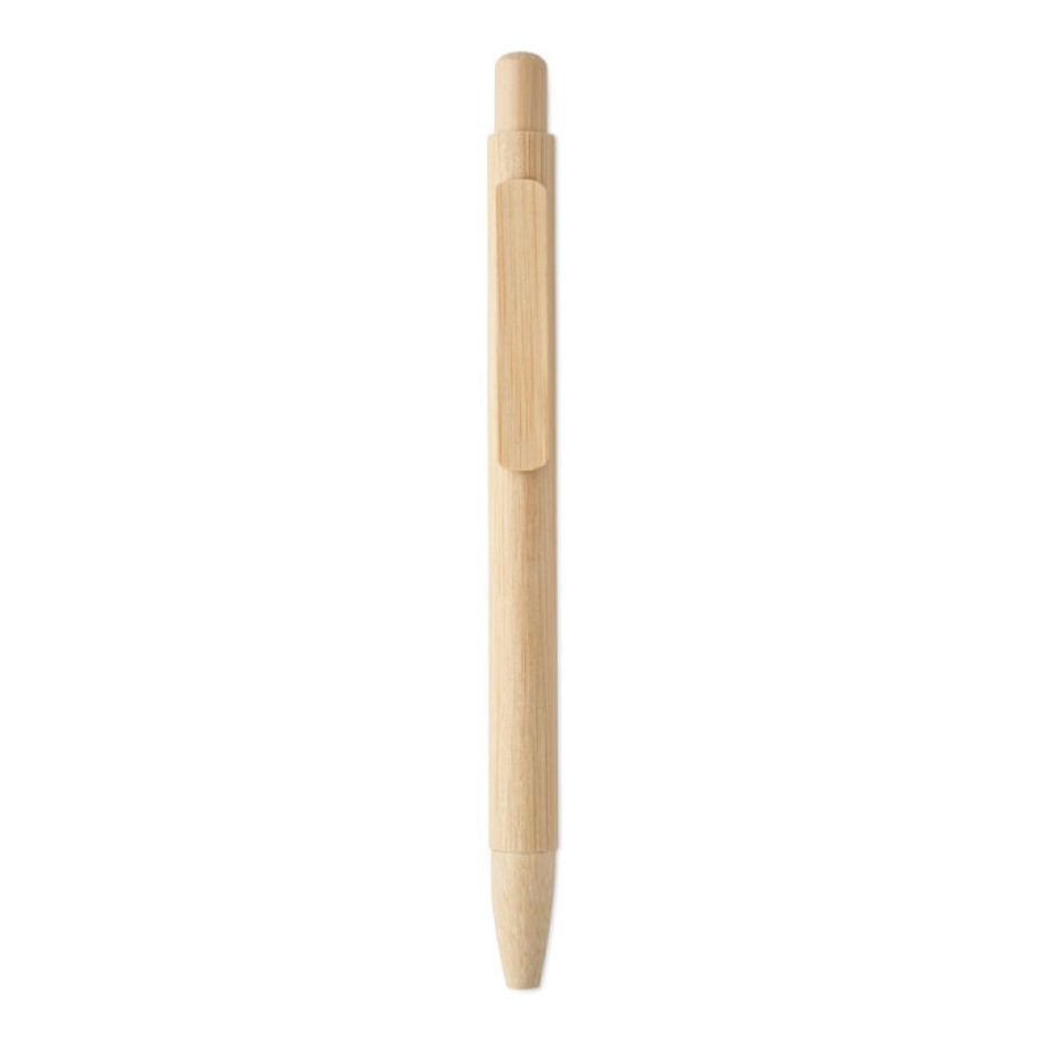 Penna in bamboo refill blu - MAMBO - Gadget.it - 