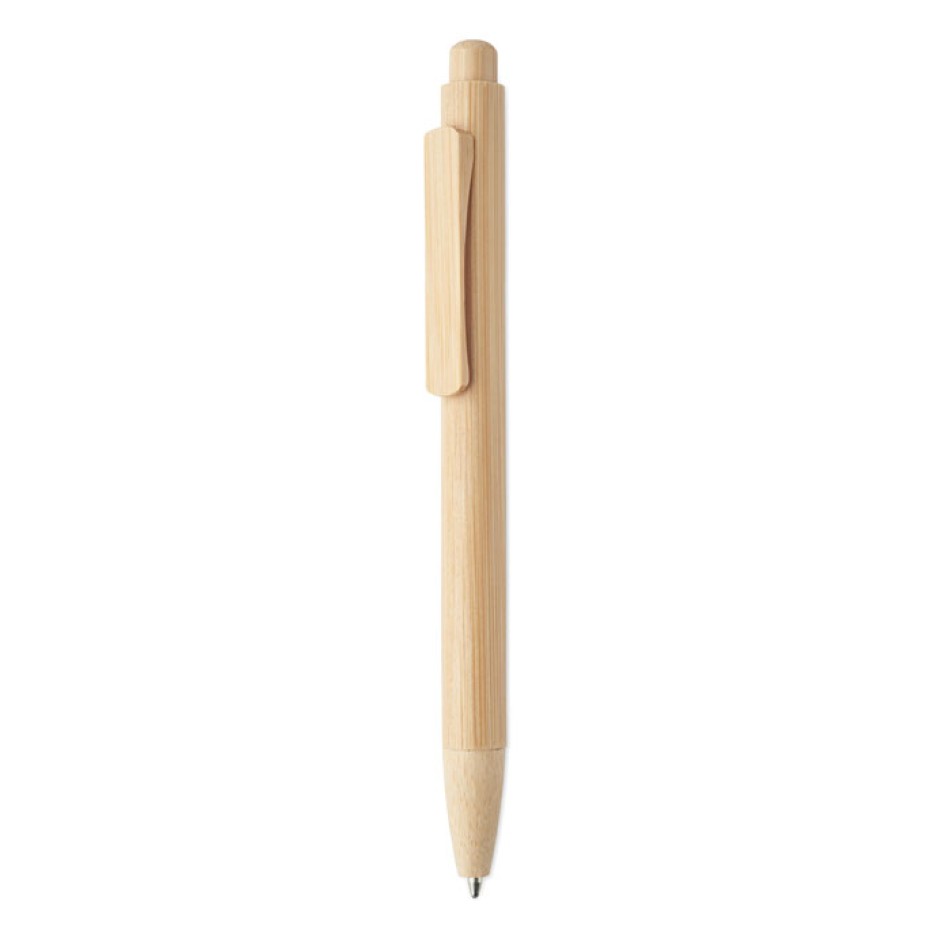 Penna in bamboo refill blu - MAMBO - Gadget.it - 