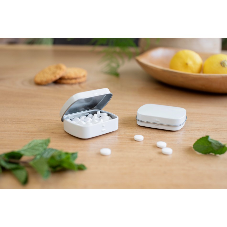 Mentine da viaggio, custodia in latta Rocco - Gadget.it - 