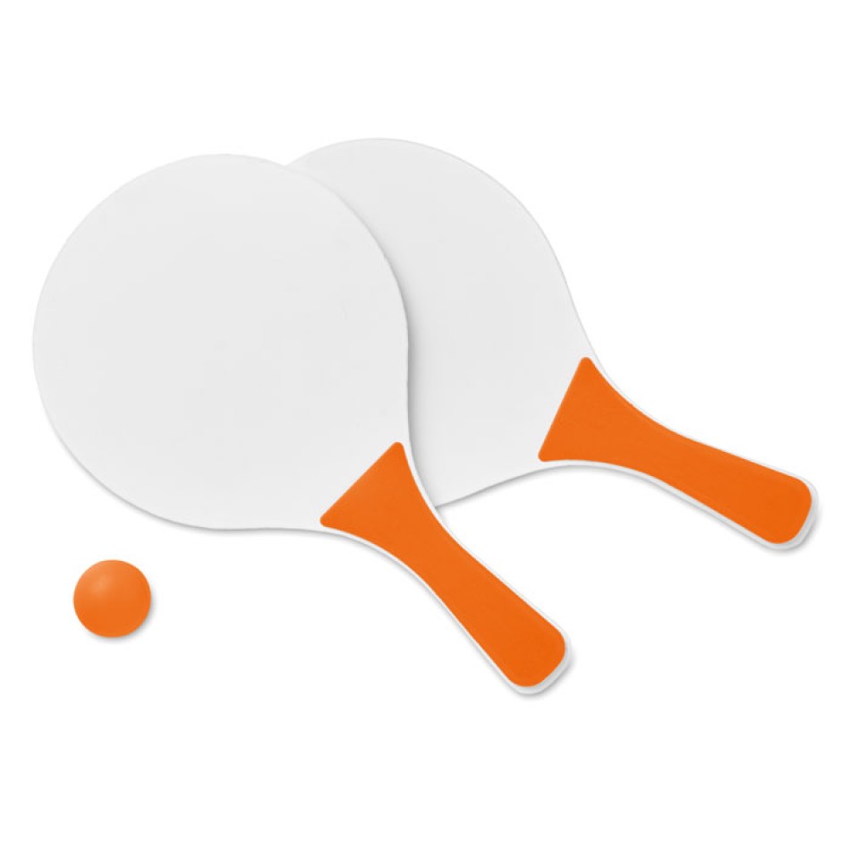 Set racchettoni in MDF con pallina - Gadget.it - 