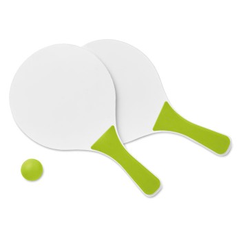 Set racchettoni in MDF con pallina - Gadget.it - 