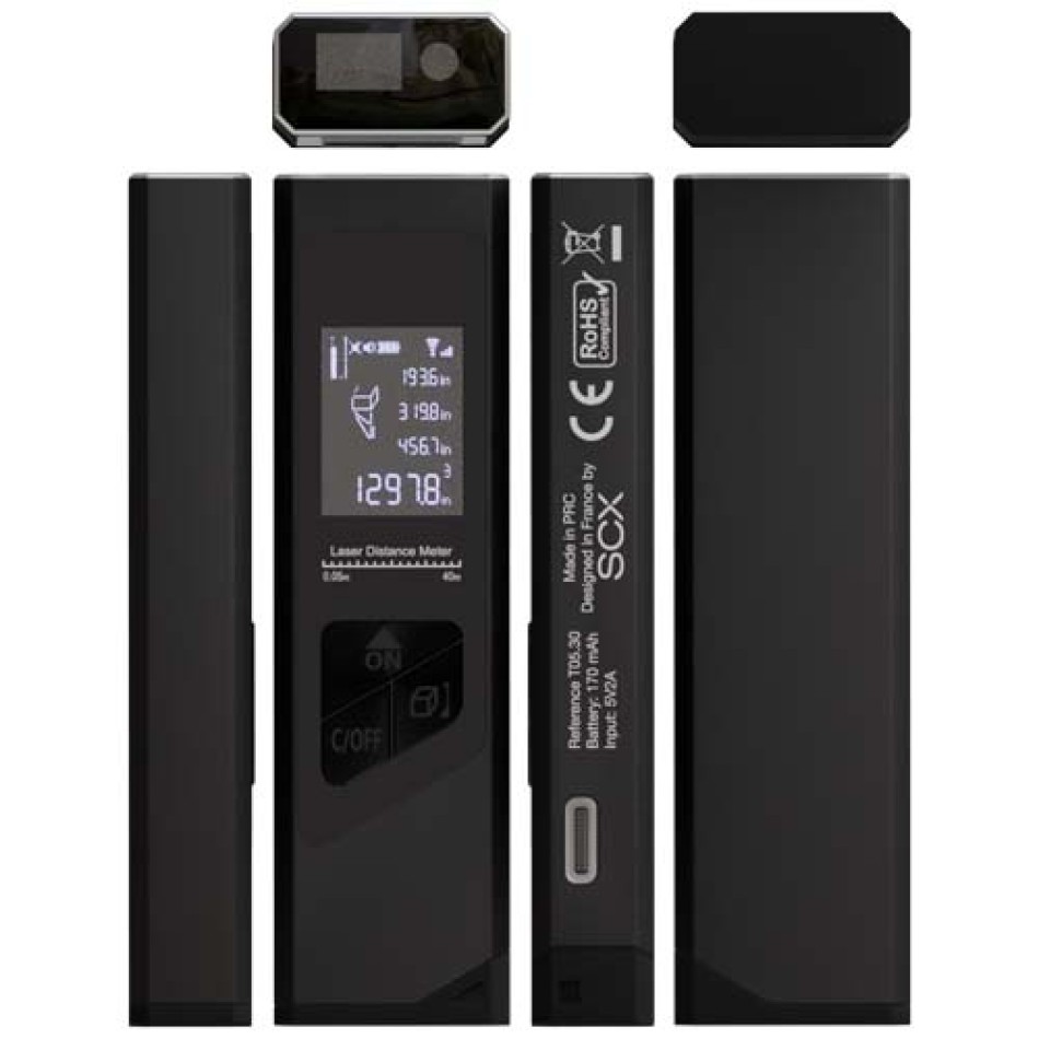 Mini telemetro laser SCX.design T05 - Gadget.it - 