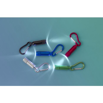 Mini torcia con luce LED, in alluminio Tracy - Gadget.it - 