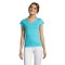 T-shirt donna SOL'S MOON con scollo a V profondo