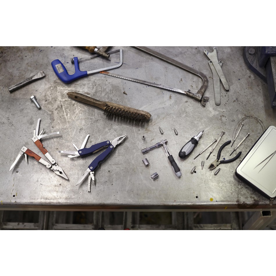 Multi tools 10 funzioni, in acciaio inox Milani - Gadget.it - 