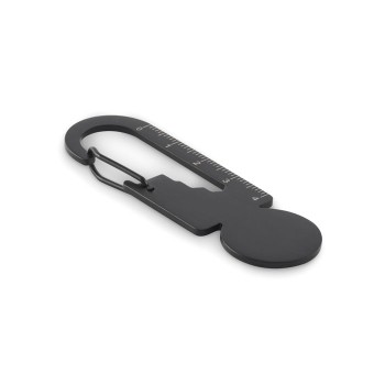 Portachiavi multifunzione in acciaio inox - MULTIKEY  - Gadget.it - 