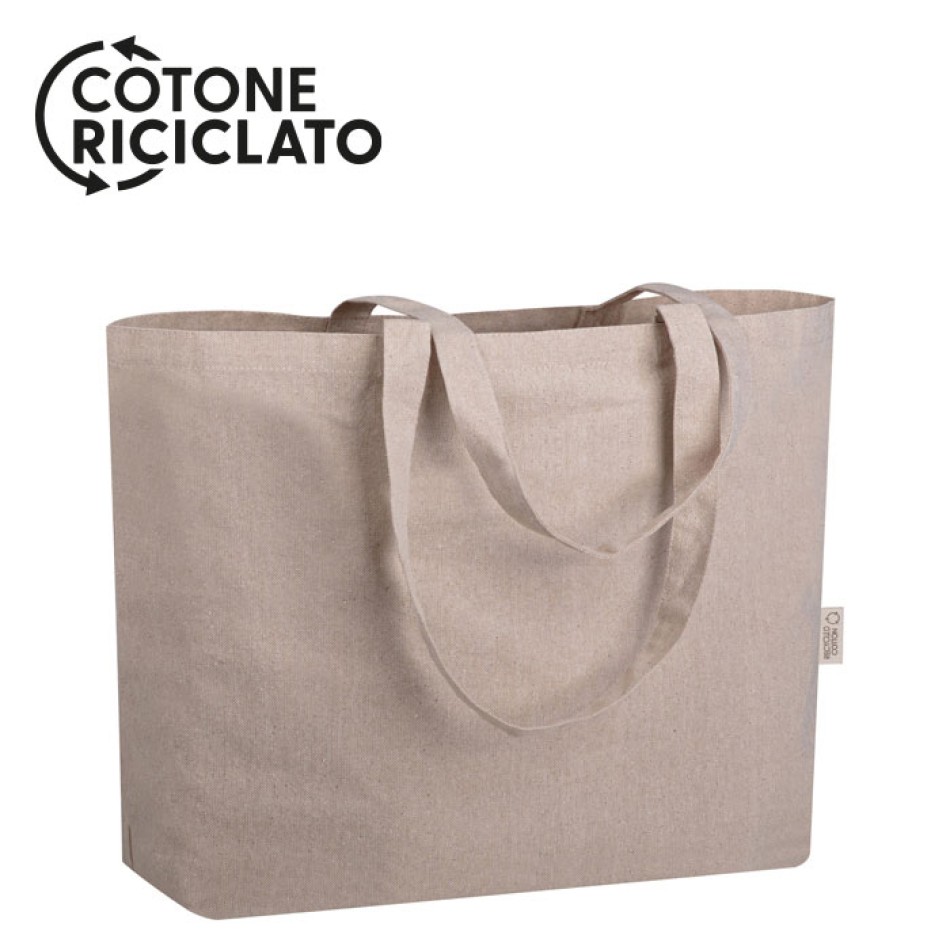 Borsa in cotone canvas 50x37x15 cm - NANCY - Gadget.it - 