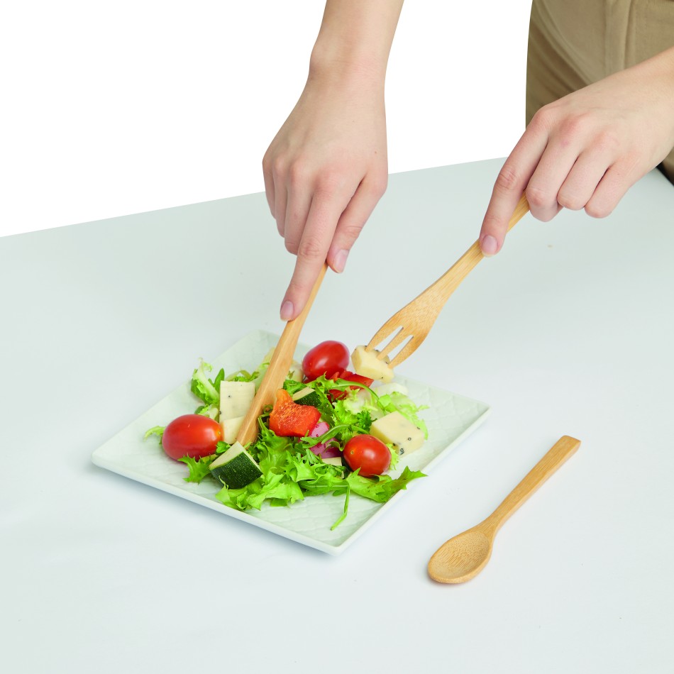 NATURAL TRIP - Set di posate in bambù - Gadget.it - 