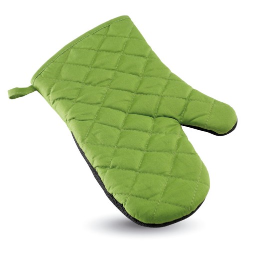 Guanto da forno in cotone con lato in gomma EN 407 - Neokit - Gadget.it - 