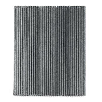 NIEVE - Coperta a righe in pile RPET - Gadget.it - 