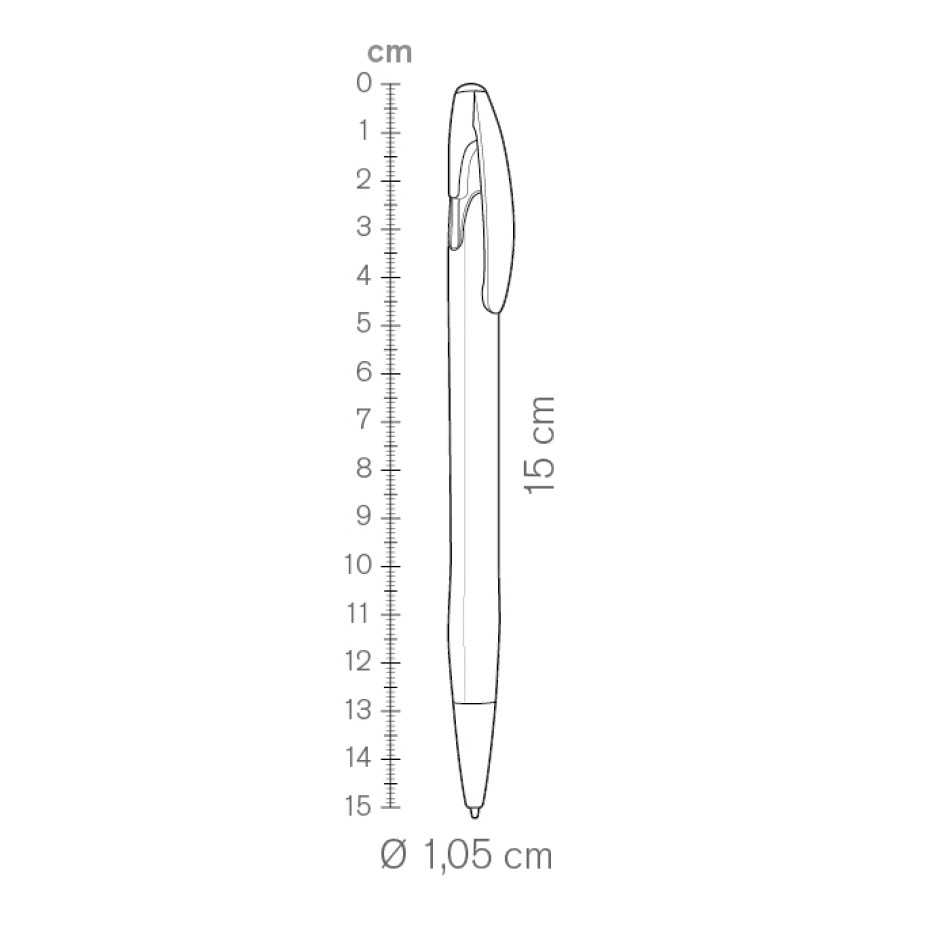 Penna a sfera refill nero - NUANCE - Gadget.it - 