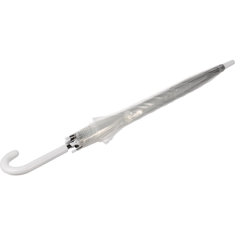 Ombrello trasparente in POE con apertura automatica e chiusura a pulsante - Gadget.it - 