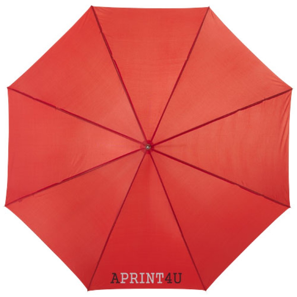 Ombrello Lisa da 23'' con apertura automatica e manico in legno - Gadget.it - 