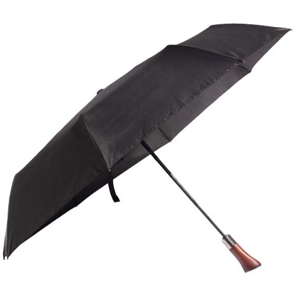 Ombrello pieghevole in legno con apertura/chiusura automatica SCX.design R03  - Gadget.it - 